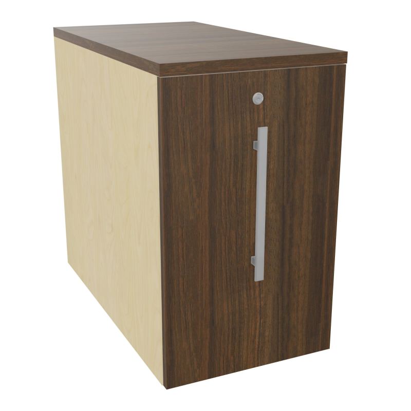 GUSTAVE CAISSON INDIVIDUEL H73,5 L43,2 P80 CM MELAMINE - CORPS  TOP  PORTE N8 N6 N6