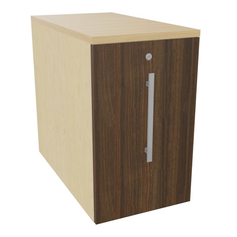GUSTAVE CAISSON INDIVIDUEL H73,5 L43,2 P80 CM MELAMINE - CORPS  TOP  PORTE  N8 N6 R1