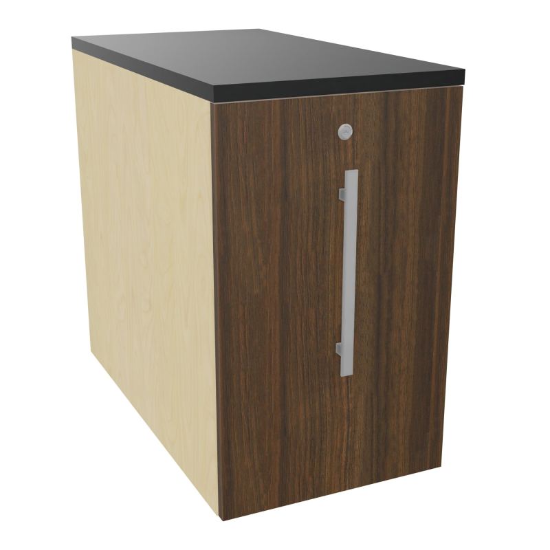GUSTAVE CAISSON INDIVIDUEL H73,5 L43,2 P80 CM MELAMINE - CORPS  TOP  PORTE  N8 N6 R9
