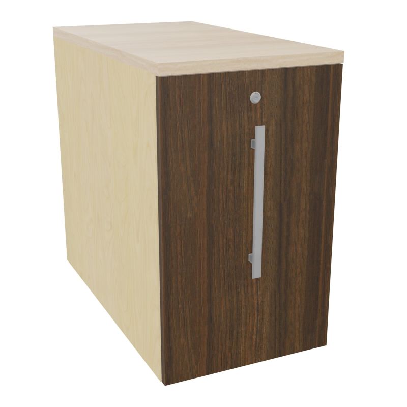 GUSTAVE CAISSON INDIVIDUEL H73,5 L43,2 P80 CM MELAMINE - CORPS  TOP  PORTE N8 N6 RZ