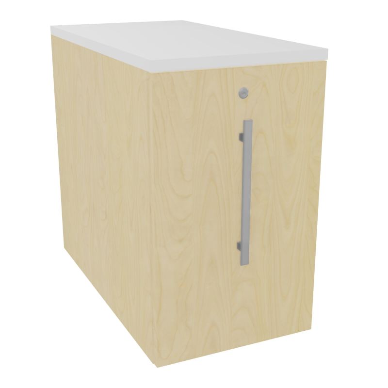 GUSTAVE CAISSON INDIVIDUEL H73,5 L43,2 P80 CM MELAMINE - CORPS  TOP  PORTE N8 N8 MG