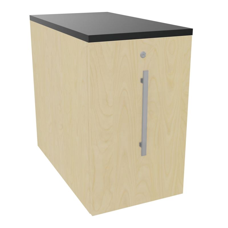 GUSTAVE CAISSON INDIVIDUEL H73,5 L43,2 P80 CM MELAMINE - CORPS  TOP  PORTE  N8 N8 R9
