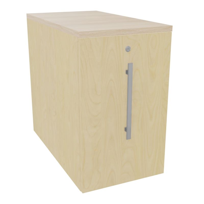 GUSTAVE CAISSON INDIVIDUEL H73,5 L43,2 P80 CM MELAMINE - CORPS  TOP  PORTE N8 N8 RZ