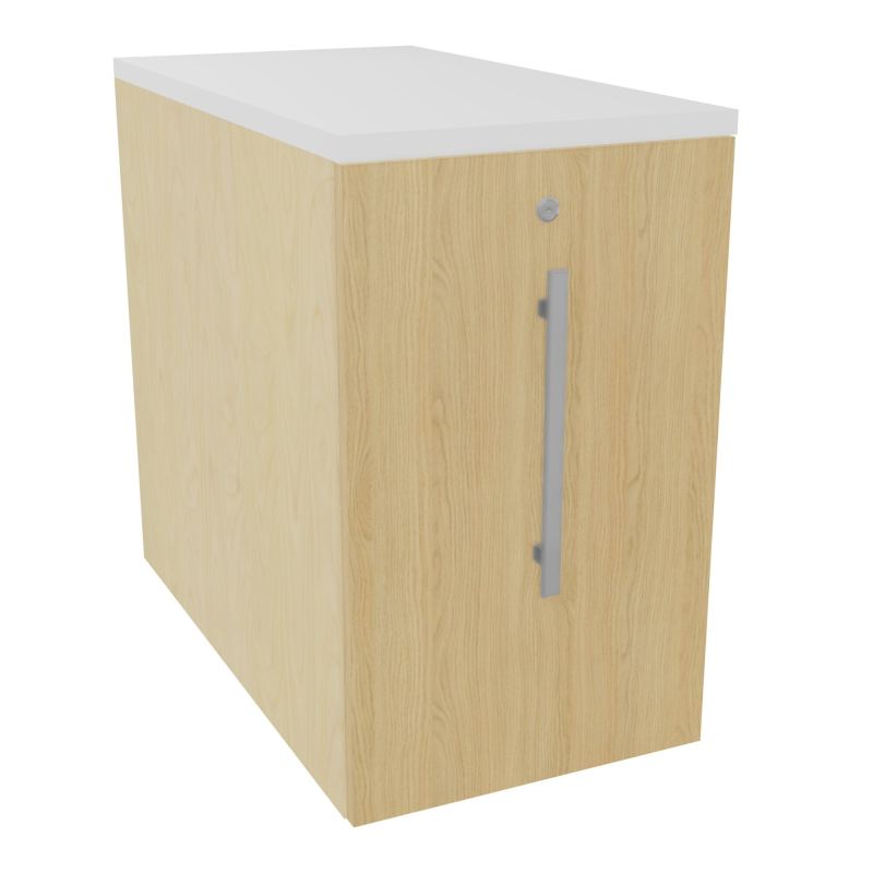 GUSTAVE CAISSON INDIVIDUEL H73,5 L43,2 P80 CM MELAMINE - CORPS  TOP  PORTE  N8 R1 MG