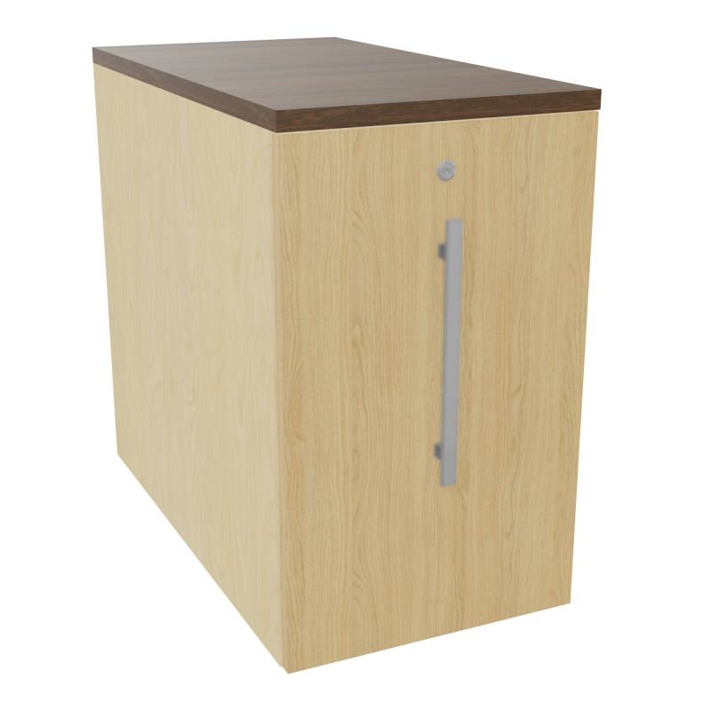 GUSTAVE CAISSON INDIVIDUEL H73,5 L43,2 P80 CM MELAMINE - CORPS  TOP  PORTE  N8 R1 N6