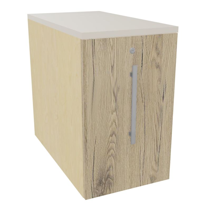 GUSTAVE CAISSON INDIVIDUEL H73,5 L43,2 P80 CM MELAMINE - CORPS  TOP  PORTE N8 R3 N5