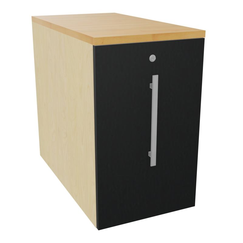 GUSTAVE CAISSON INDIVIDUEL H73,5 L43,2 P80 CM MELAMINE - CORPS  TOP  PORTE  N8 R9 R5