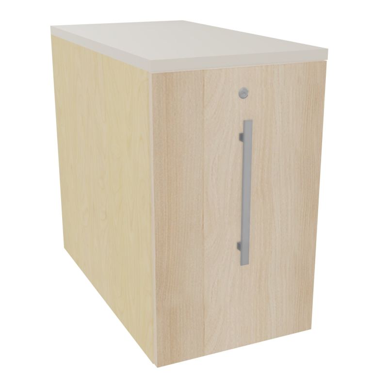 GUSTAVE CAISSON INDIVIDUEL H73,5 L43,2 P80 CM MELAMINE - CORPS  TOP  PORTE N8 RZ N5