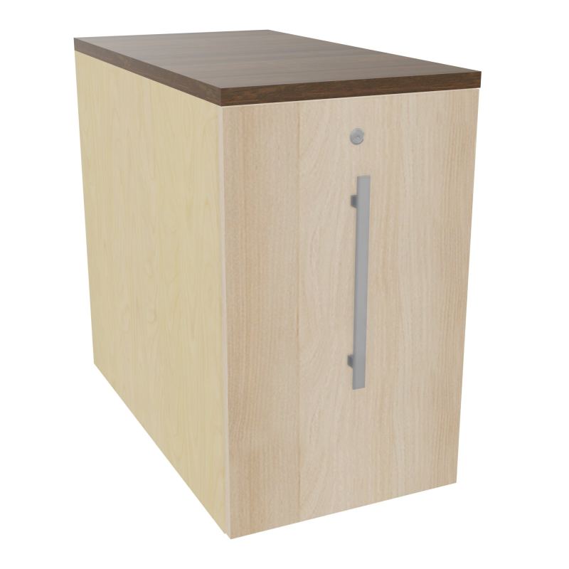 GUSTAVE CAISSON INDIVIDUEL H73,5 L43,2 P80 CM MELAMINE - CORPS  TOP  PORTE N8 RZ N6