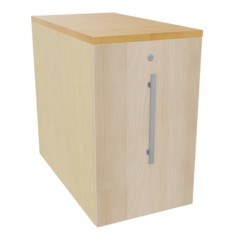 GUSTAVE CAISSON INDIVIDUEL H73,5 L43,2 P80 CM MELAMINE - CORPS  TOP  PORTE  N8 RZ R5