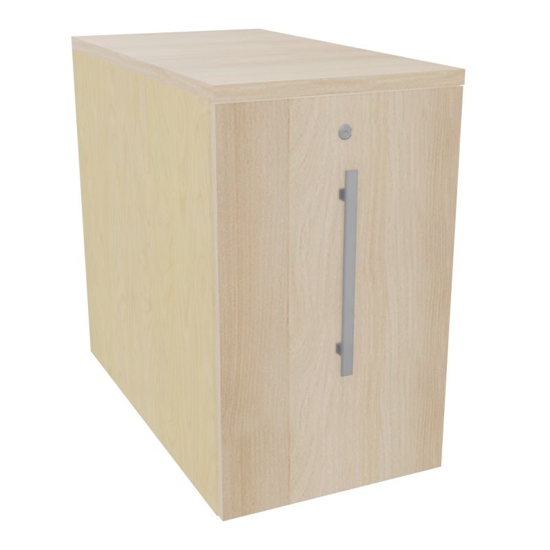 GUSTAVE CAISSON INDIVIDUEL H73,5 L43,2 P80 CM MELAMINE - CORPS  TOP  PORTE N8 RZ RZ