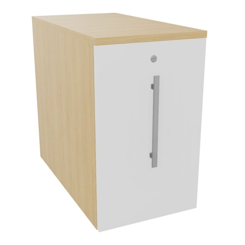 GUSTAVE CAISSON INDIVIDUEL H73,5 L43,2 P80 CM MELAMINE - CORPS  TOP  PORTE  R1 MG R1