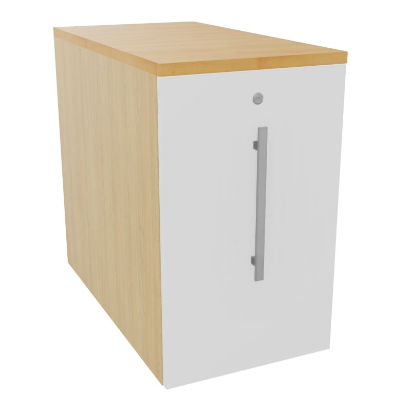GUSTAVE CAISSON INDIVIDUEL H73,5 L43,2 P80 CM MELAMINE - CORPS  TOP  PORTE  R1 MG R5