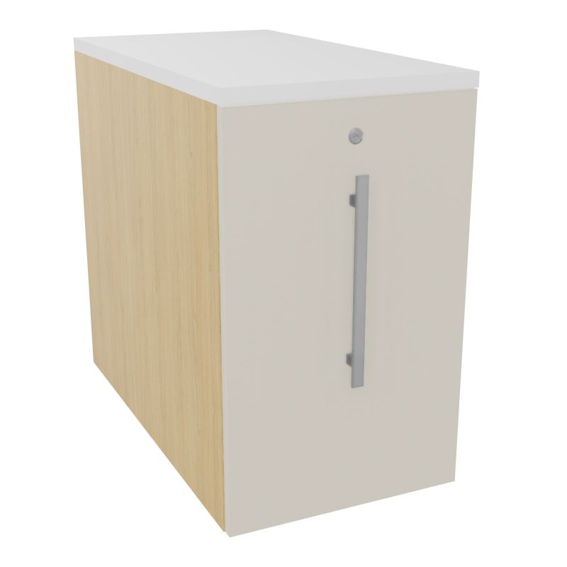 GUSTAVE CAISSON INDIVIDUEL H73,5 L43,2 P80 CM MELAMINE - CORPS  TOP  PORTE  R1 N5 MG