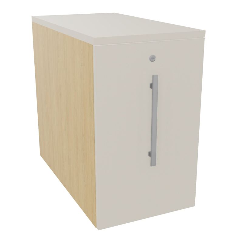 GUSTAVE CAISSON INDIVIDUEL H73,5 L43,2 P80 CM MELAMINE - CORPS  TOP  PORTE  R1 N5 N5