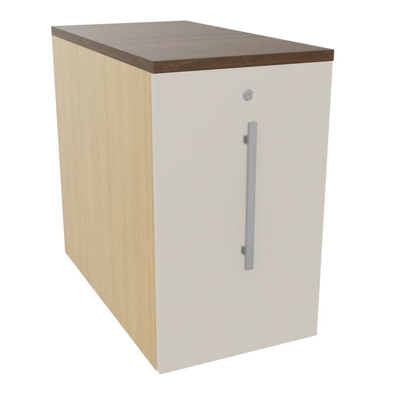 GUSTAVE CAISSON INDIVIDUEL H73,5 L43,2 P80 CM MELAMINE - CORPS  TOP  PORTE  R1 N5 N6