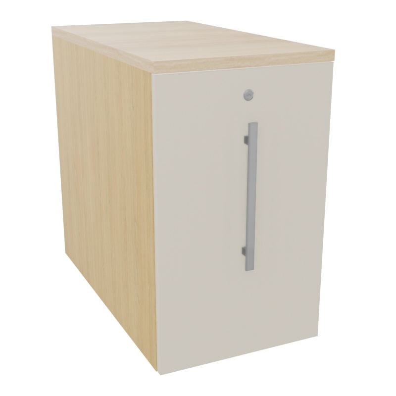 GUSTAVE CAISSON INDIVIDUEL H73,5 L43,2 P80 CM MELAMINE - CORPS  TOP  PORTE  R1 N5 RZ