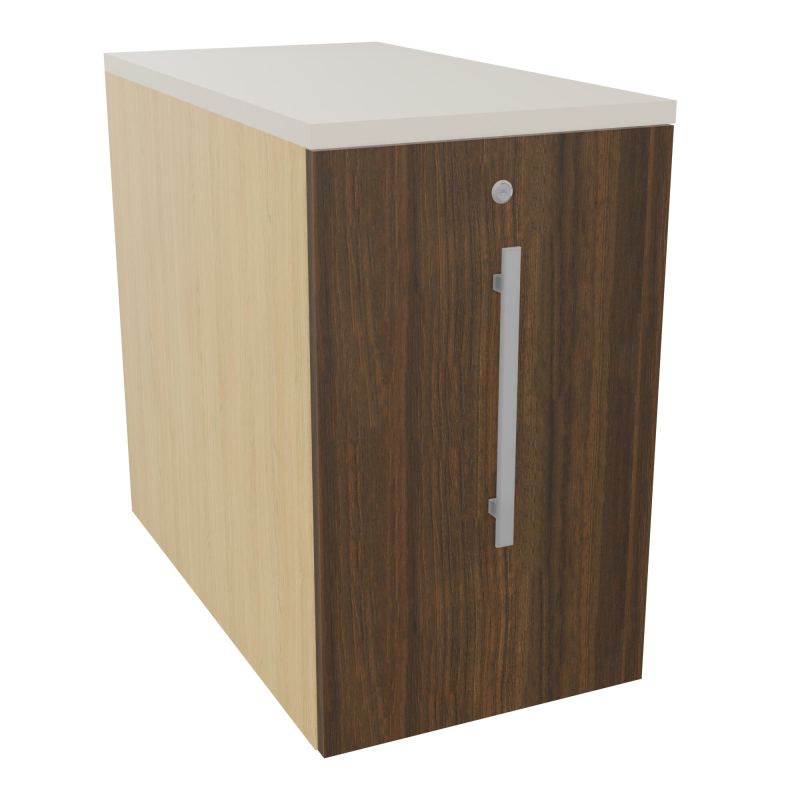 GUSTAVE CAISSON INDIVIDUEL H73,5 L43,2 P80 CM MELAMINE - CORPS  TOP  PORTE  R1 N6 N5