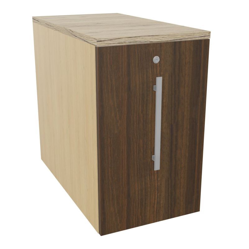GUSTAVE CAISSON INDIVIDUEL H73,5 L43,2 P80 CM MELAMINE - CORPS  TOP  PORTE  R1 N6 R3