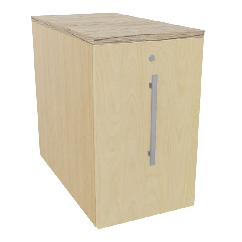 GUSTAVE CAISSON INDIVIDUEL H73,5 L43,2 P80 CM MELAMINE - CORPS  TOP  PORTE  R1 N8 R3