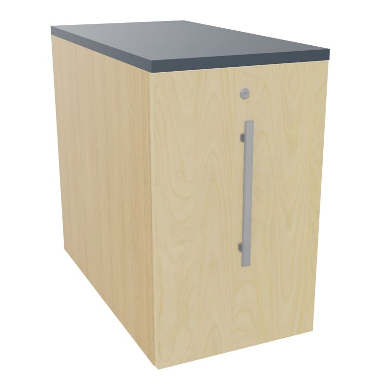GUSTAVE CAISSON INDIVIDUEL H73,5 L43,2 P80 CM MELAMINE - CORPS  TOP  PORTE  R1 N8 R6