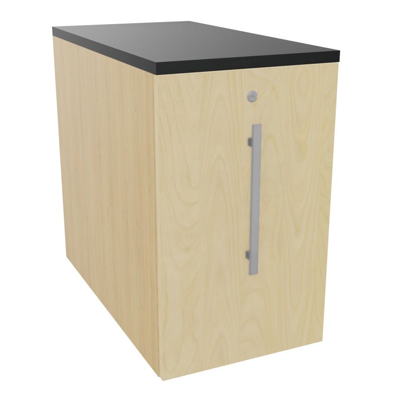 GUSTAVE CAISSON INDIVIDUEL H73,5 L43,2 P80 CM MELAMINE - CORPS  TOP  PORTE  R1 N8 R9