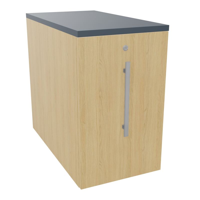 GUSTAVE CAISSON INDIVIDUEL H73,5 L43,2 P80 CM MELAMINE - CORPS  TOP  PORTE  R1 R1 R6