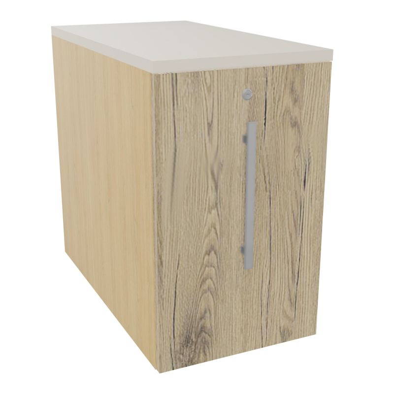 GUSTAVE CAISSON INDIVIDUEL H73,5 L43,2 P80 CM MELAMINE - CORPS  TOP  PORTE  R1 R3 N5