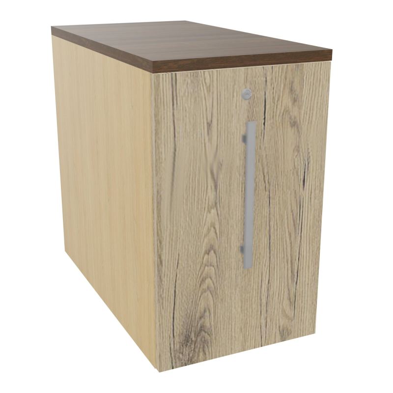 GUSTAVE CAISSON INDIVIDUEL H73,5 L43,2 P80 CM MELAMINE - CORPS  TOP  PORTE  R1 R3 N6