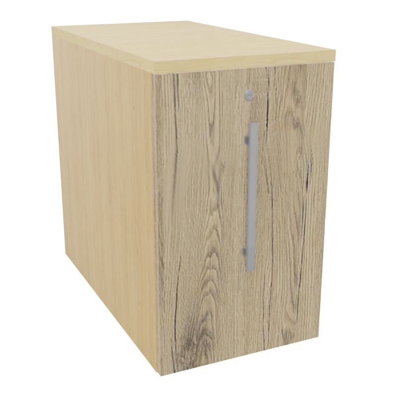GUSTAVE CAISSON INDIVIDUEL H73,5 L43,2 P80 CM MELAMINE - CORPS  TOP  PORTE  R1 R3 N8