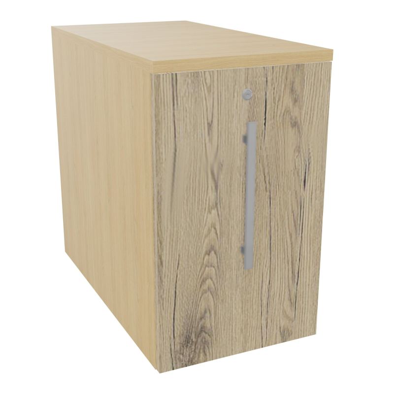 GUSTAVE CAISSON INDIVIDUEL H73,5 L43,2 P80 CM MELAMINE - CORPS  TOP  PORTE  R1 R3 R1