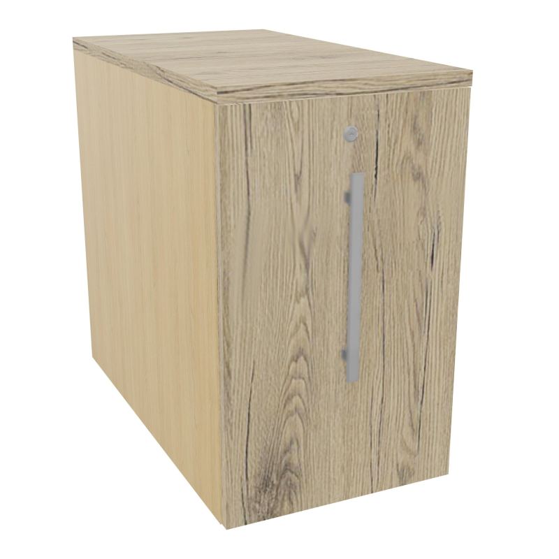 GUSTAVE CAISSON INDIVIDUEL H73,5 L43,2 P80 CM MELAMINE - CORPS  TOP  PORTE  R1 R3 R3