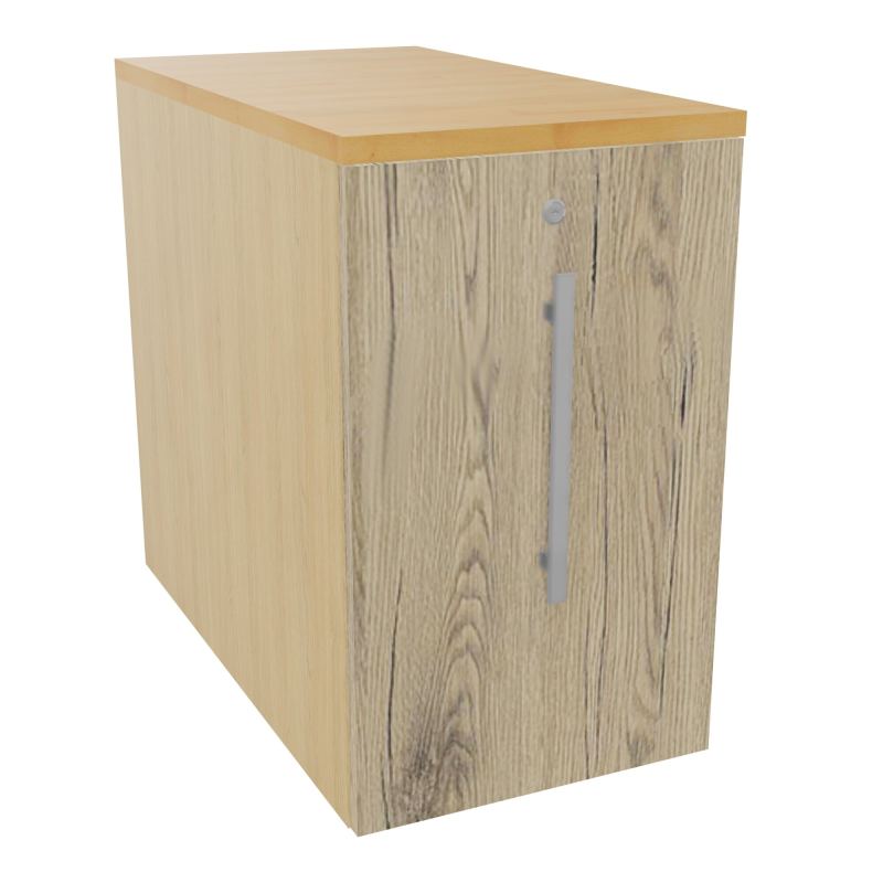 GUSTAVE CAISSON INDIVIDUEL H73,5 L43,2 P80 CM MELAMINE - CORPS  TOP  PORTE  R1 R3 R5