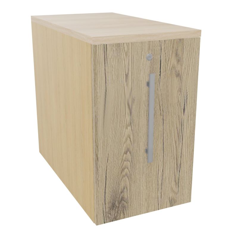 GUSTAVE CAISSON INDIVIDUEL H73,5 L43,2 P80 CM MELAMINE - CORPS  TOP  PORTE  R1 R3 RZ