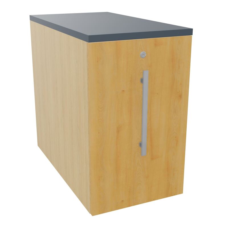 GUSTAVE CAISSON INDIVIDUEL H73,5 L43,2 P80 CM MELAMINE - CORPS  TOP  PORTE  R1 R5 R6
