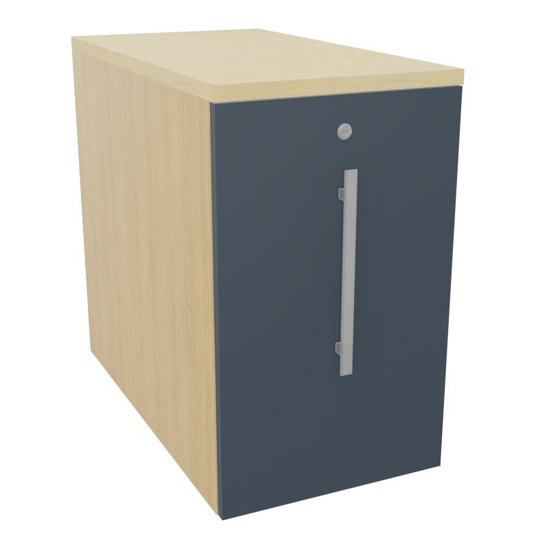 GUSTAVE CAISSON INDIVIDUEL H73,5 L43,2 P80 CM MELAMINE - CORPS  TOP  PORTE  R1 R6 N8
