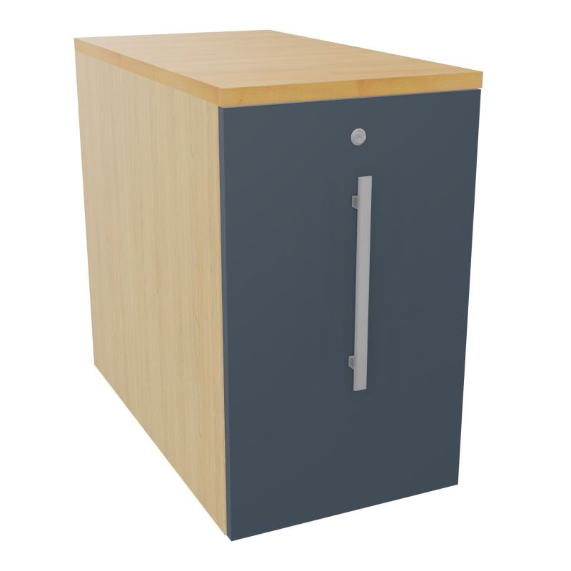GUSTAVE CAISSON INDIVIDUEL H73,5 L43,2 P80 CM MELAMINE - CORPS  TOP  PORTE  R1 R6 R5