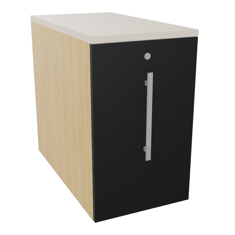 GUSTAVE CAISSON INDIVIDUEL H73,5 L43,2 P80 CM MELAMINE - CORPS  TOP  PORTE  R1 R9 N5