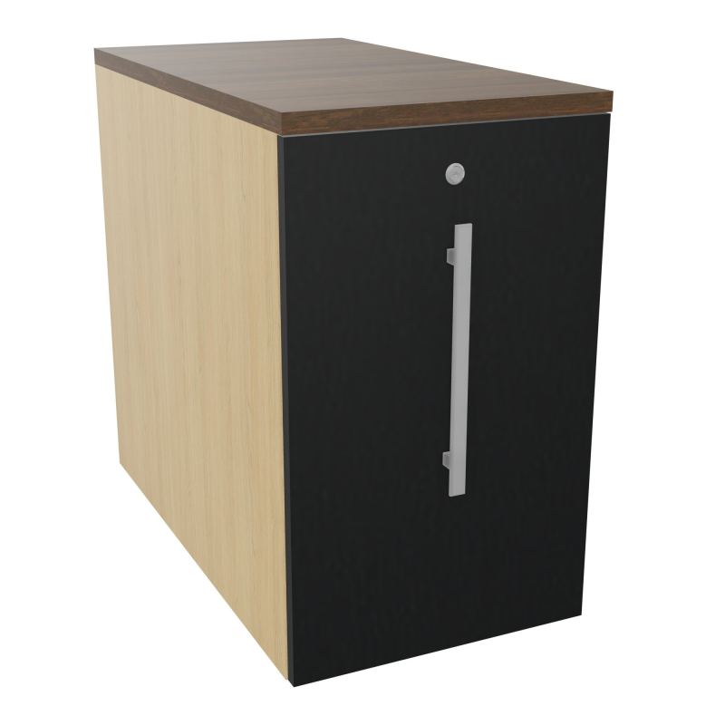 GUSTAVE CAISSON INDIVIDUEL H73,5 L43,2 P80 CM MELAMINE - CORPS  TOP  PORTE  R1 R9 N6