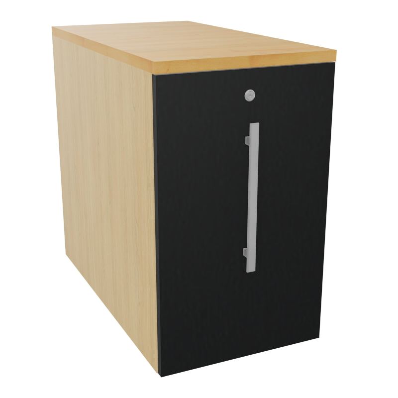 GUSTAVE CAISSON INDIVIDUEL H73,5 L43,2 P80 CM MELAMINE - CORPS  TOP  PORTE  R1 R9 R5