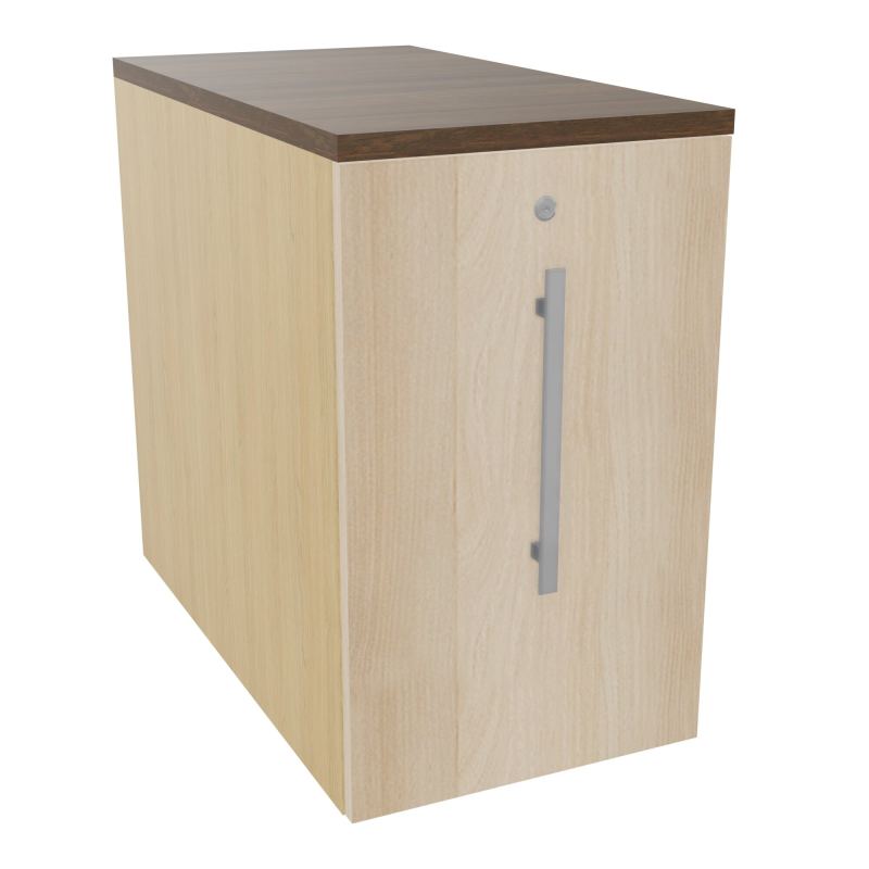GUSTAVE CAISSON INDIVIDUEL H73,5 L43,2 P80 CM MELAMINE - CORPS  TOP  PORTE  R1 RZ N6