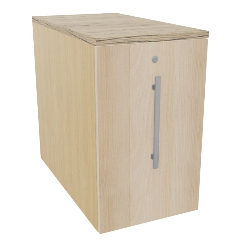 GUSTAVE CAISSON INDIVIDUEL H73,5 L43,2 P80 CM MELAMINE - CORPS  TOP  PORTE  R1 RZ R3