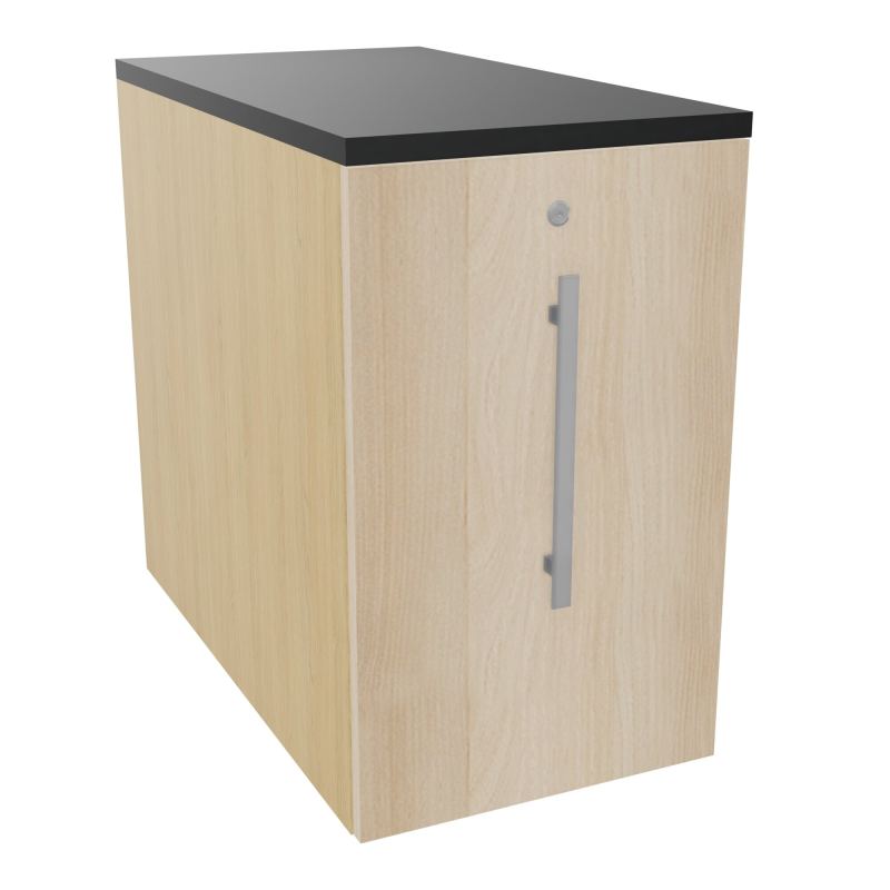 GUSTAVE CAISSON INDIVIDUEL H73,5 L43,2 P80 CM MELAMINE - CORPS  TOP  PORTE  R1 RZ R9