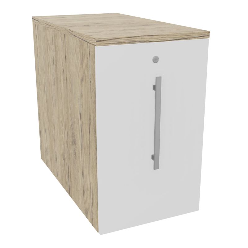 GUSTAVE CAISSON INDIVIDUEL H73,5 L43,2 P80 CM MELAMINE - CORPS  TOP  PORTE R3 MG R3