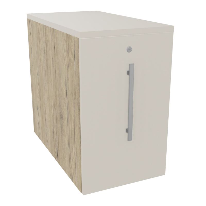 GUSTAVE CAISSON INDIVIDUEL H73,5 L43,2 P80 CM MELAMINE - CORPS  TOP  PORTE R3 N5 N5