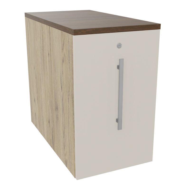 GUSTAVE CAISSON INDIVIDUEL H73,5 L43,2 P80 CM MELAMINE - CORPS  TOP  PORTE R3 N5 N6