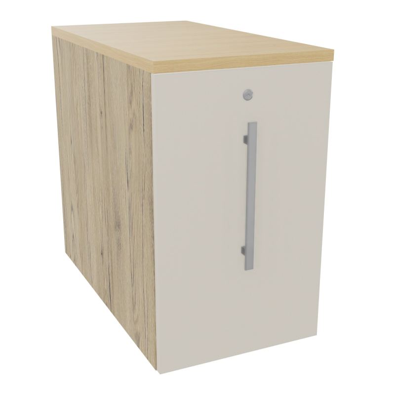 GUSTAVE CAISSON INDIVIDUEL H73,5 L43,2 P80 CM MELAMINE - CORPS  TOP  PORTE  R3 N5 R1