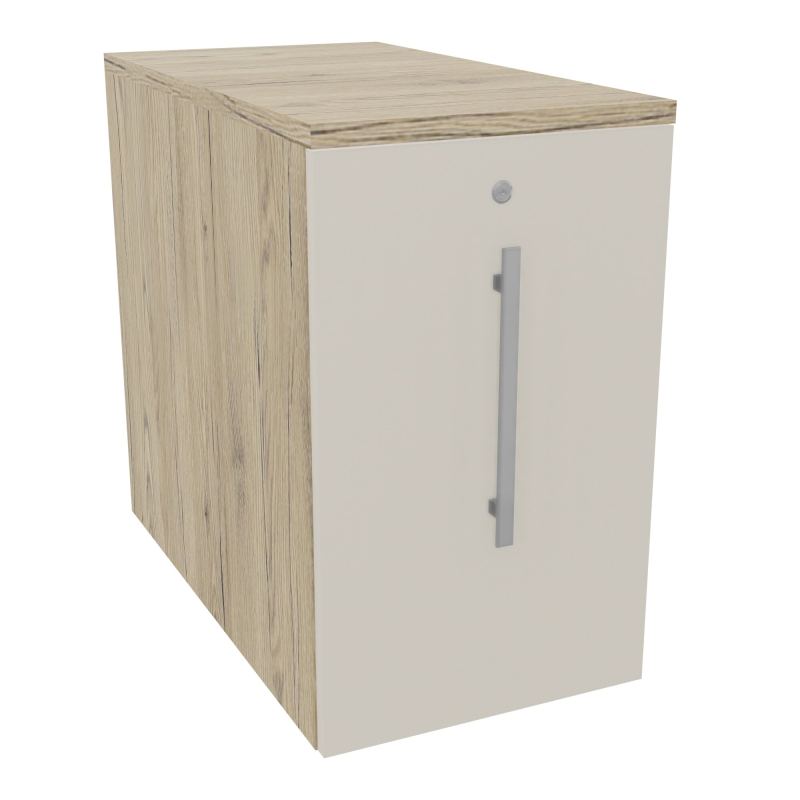 GUSTAVE CAISSON INDIVIDUEL H73,5 L43,2 P80 CM MELAMINE - CORPS  TOP  PORTE R3 N5 R3