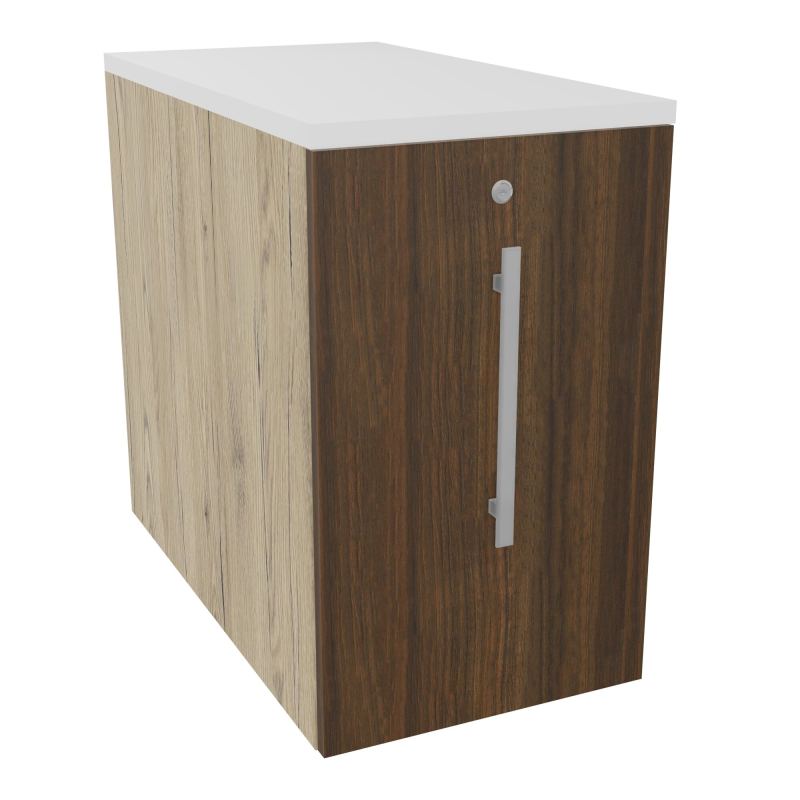GUSTAVE CAISSON INDIVIDUEL H73,5 L43,2 P80 CM MELAMINE - CORPS  TOP  PORTE R3 N6 MG
