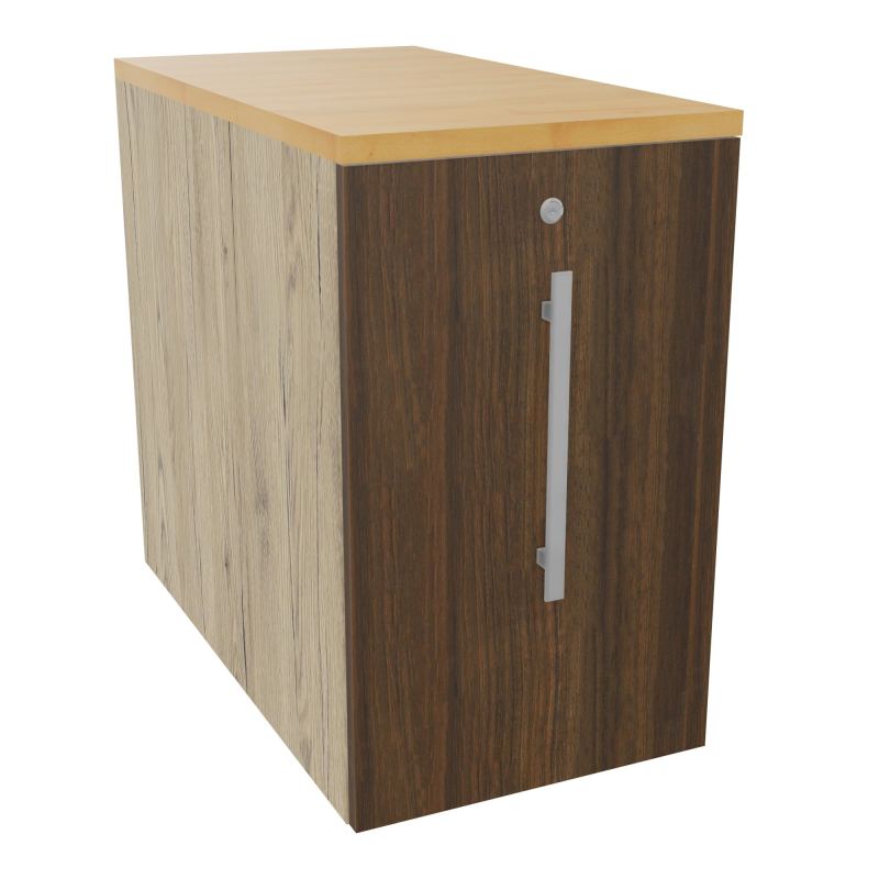 GUSTAVE CAISSON INDIVIDUEL H73,5 L43,2 P80 CM MELAMINE - CORPS  TOP  PORTE  R3 N6 R5